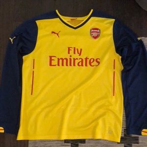 Arsenal Away Jersey- Long Sleeve